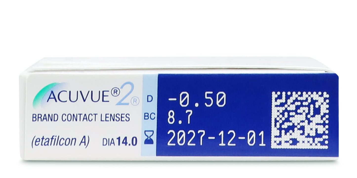 Acuvue 2 -6 contact lenses