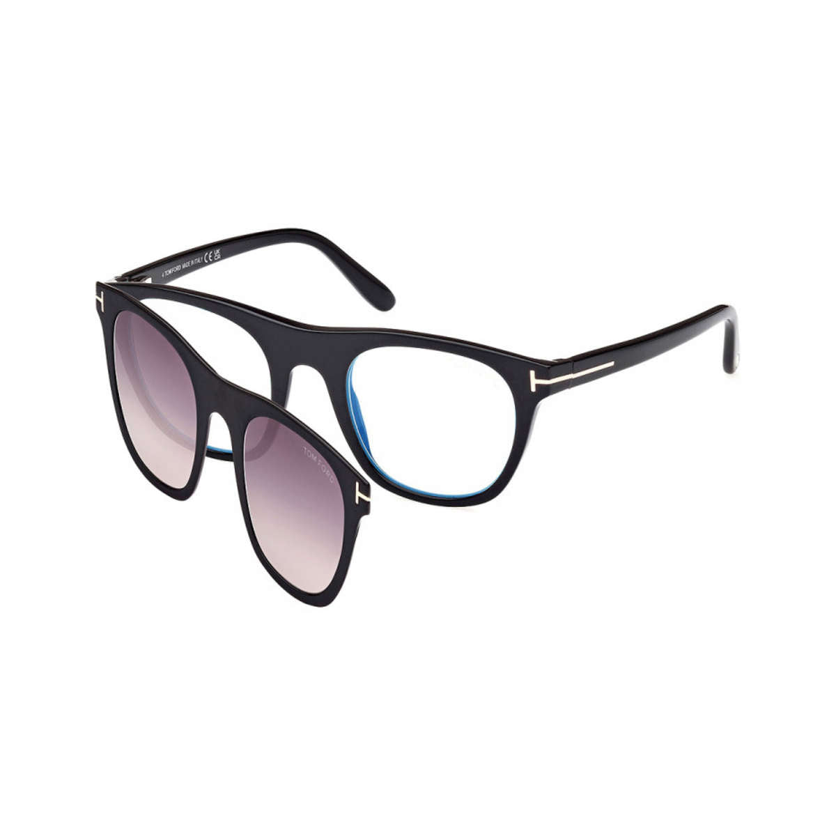 TOMFORD TF5895-B 001 51 Men Clip On Frames