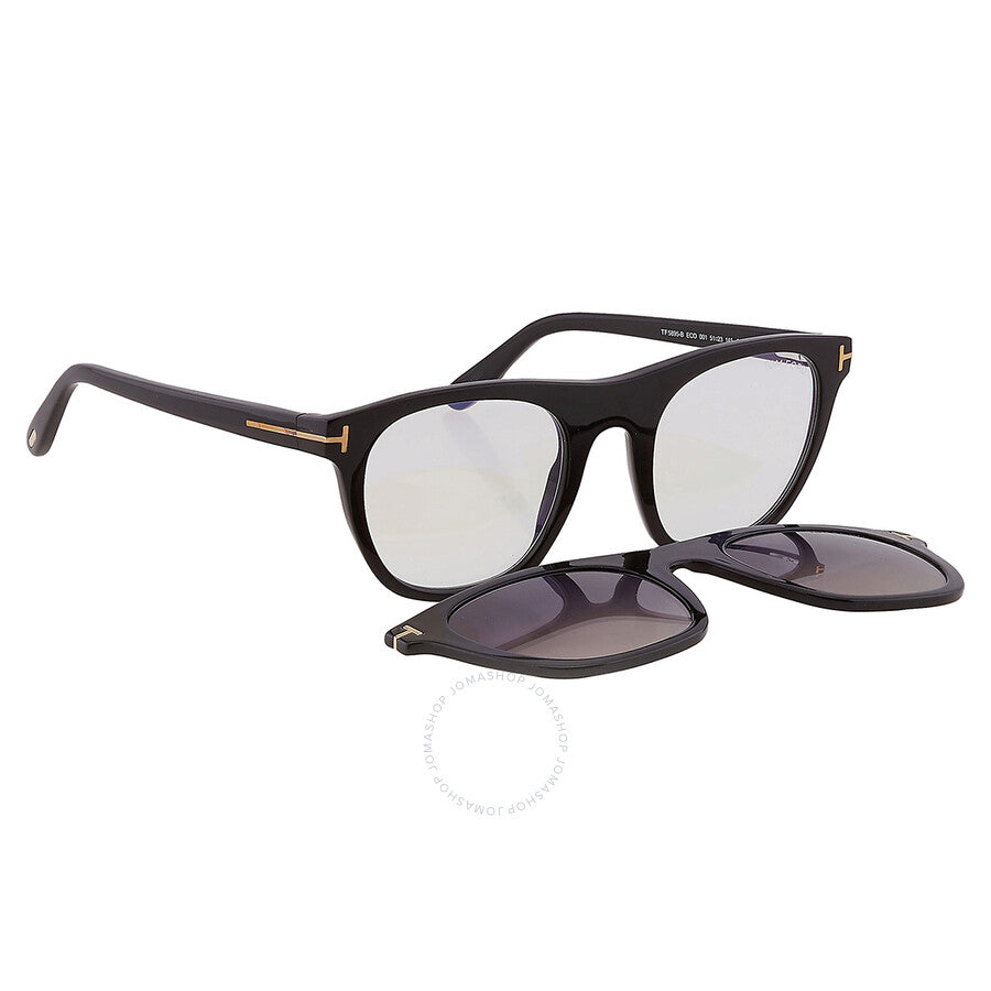 TOMFORD TF5895-B 001 51 Men Clip On Frames